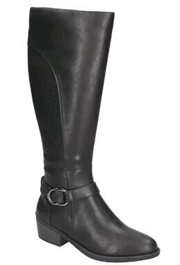 Easy Street~Woman Size 9WW~Luella Plus Black Knee High Plus Wide Calf Boots NWOB